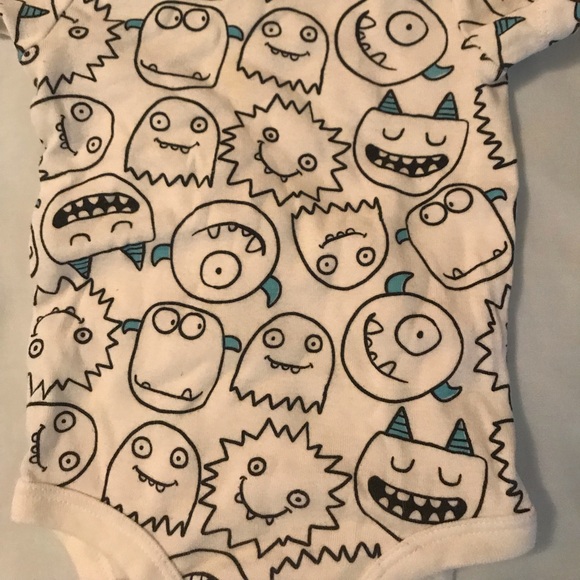Carter’s Fun Monster Onesie - Picture 3 of 4